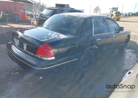 1998 Ford Crown Victoria Police Interceptor из США, поврежденный, VIN 2FAFP71W4WX175787